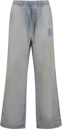 Amiri Light Blue Logo Jeans