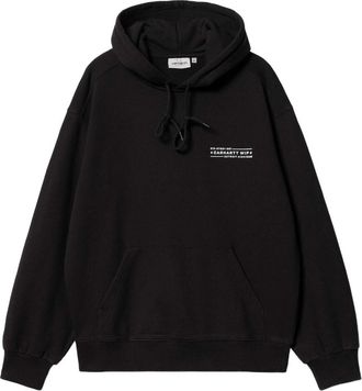 Carhartt Work in Progress Stamp Hoodie - Heren - Hoodies - Zwart - XL - Hoodies & sweatvesten