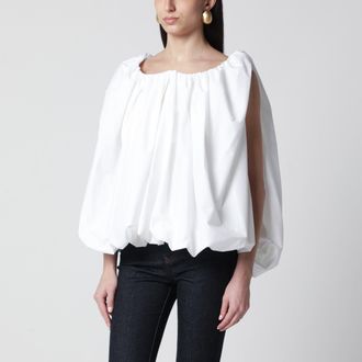 Jacquemus Top Lavande in cotone bianco
