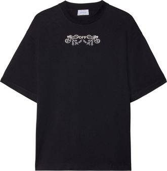 Off-white Tattoo Bandana Arrow-print T-shirt - men - Cotton - M - Black