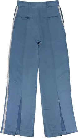 Rhude Stadium Blue/White broek met contrasterende afwerking - Blauw