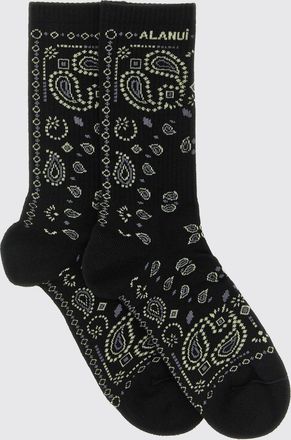 Alanui Calze in misto cotone con motivo paisley jacquard