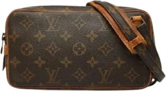 Louis Vuitton Pre-owned Cross Body Bags, female, Brown, Size: ONE SIZE Pre-owned Vintage Cross Body Bag