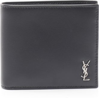 Saint Laurent Black Leather Wallet (Bi-Fold) (Pre-Owned)