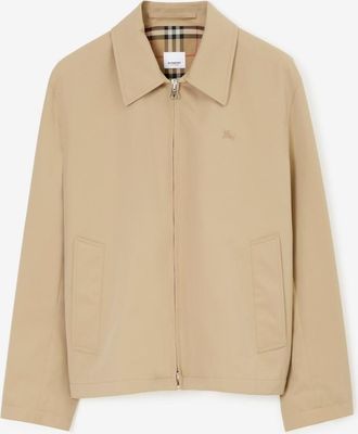 Burberry Gabardine Harrington Jacket