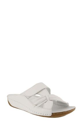 Spring Step Gretta Sandal in White Leather at Nordstrom, Size 8.5Us