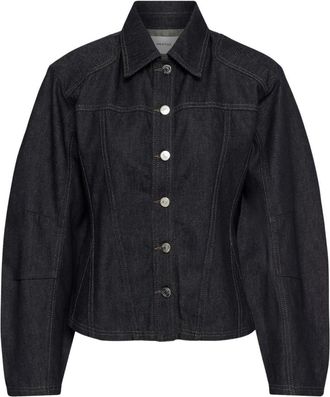 Gestuz Denim Jacket - Dames - Spijkerjassen - Blauw - M - Denim - Jassen