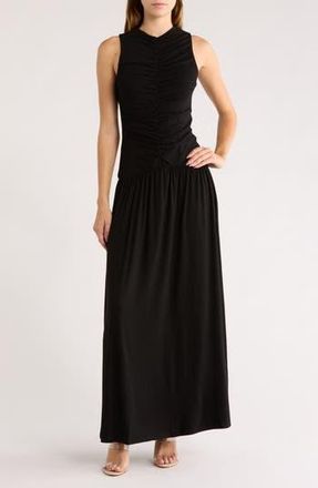 Area Stars Caressa Sleeveless Maxi Dress in Black at Nordstrom Rack, Size Medium
