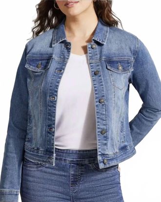 Tribal Denim Jacket In Vista Blue