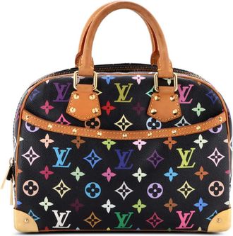 Louis Vuitton Trouville handtas met monogram veelkleurige tas - Zwart