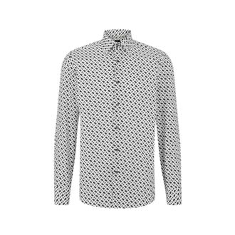 HUGO BOSS Heren, Overhemden, Veelkleurig, Maat: 3XS Leer