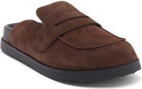 Steve Madden Toryn Loafer Mule in Brown Distressed Suede at Nordstrom Rack, Size 7.5