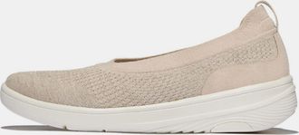 FitFlop Vrouwen Fit Flop Super-Q Brei Ballerinas in Beige
