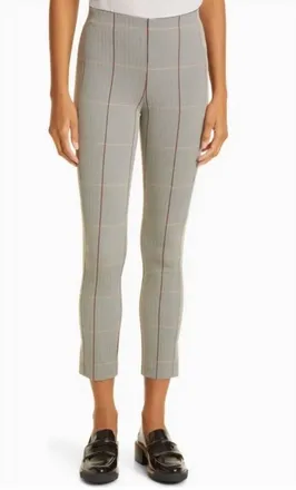 Rag & Bone Simone Plaid Pant In Grey