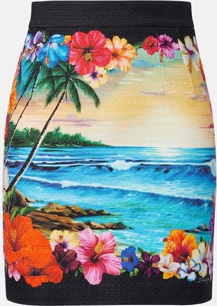 Dolce & Gabbana Printed miniskirt