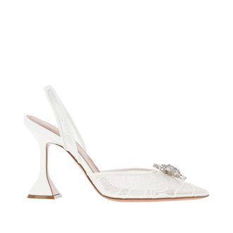 Amina Muaddi Rosie Sling lace slingback pumps Woman 37+