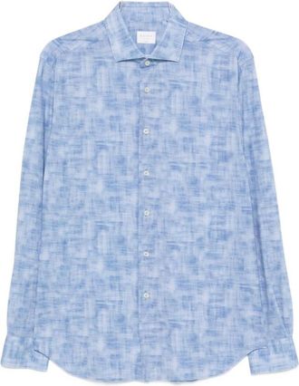 Xacus Blue Regular Fit Shirt