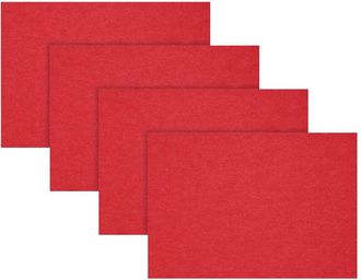 Fortessa Set Of 4 Loft Rectangle Felt Placemats