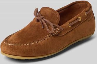 GANT Mokassins aus Leder Modell Seabaya in Cognac, Gr&ouml;&szlig;e 36