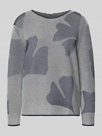 Tom Tailor Pullover aus reiner Baumwolle in Marine, Gr&ouml;&szlig;e XXXL