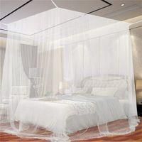OEM Mosquitera De Malla Fina. Mosquitera Cuadrada Grande Para Camas Dobles E Individuales, 190 X 210 X 240 Cm. - Crezuo