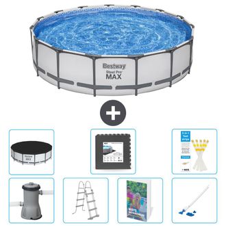 Bestway Piscina Bestway Steel Pro Max Redonda - 457x122 Cm - 8-piezas S610