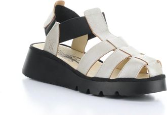 FLY London Womens Pefi Sandal In Silver