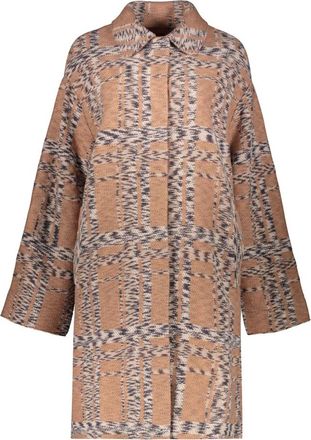 Missoni Klassieke Wollen Jas - Dames - Mantel - Veelkleurig - XS - Wol - Jassen