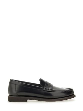 Brunello Cucinelli Brunello Cucinelli Smooth Leather Loafer