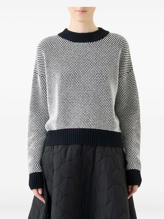 Akris Sweater met ronde hals - Wit