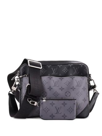 Louis Vuitton Trio Messenger Bag Reverse Monogram Eclipse Canvas crossbody bag - Zwart