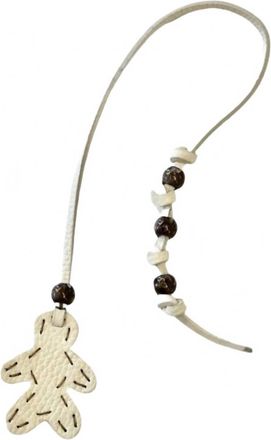 Henry Beguelin Womens Little Men Bag Charms In White