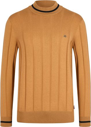 Merc Mens Milton Pullover Sweater, Tan, Small