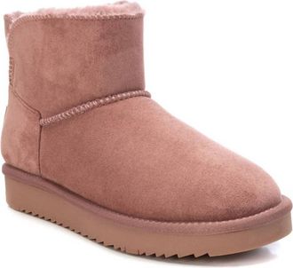 Xti Womens Winter Booties In Nude