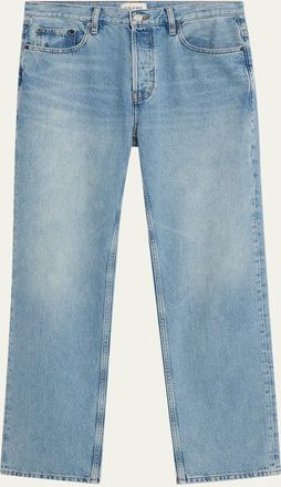 Frame Denim Mens Relaxed Light Wash Jeans