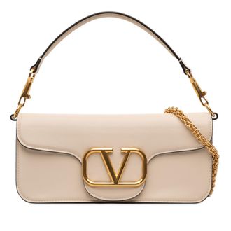 Valentino Garavani Valentino Calfskin VLogo Loco Satchel