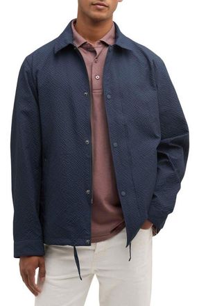 Barbour Ashbury Textured Jacket in Navy at Nordstrom, Size X-Large