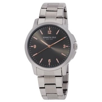 Kenneth Cole Classic Quartz Grey Dial Mens Watch KCWGG7001104