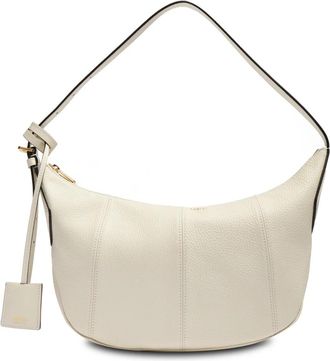Lancel Victoire Hobo Zip M Schoudertas - Dames - Schoudertassen - Wit - ONE Size - Leer - Tassen