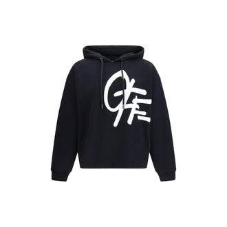 Off-white Black Cotton Mens Sweatshirt