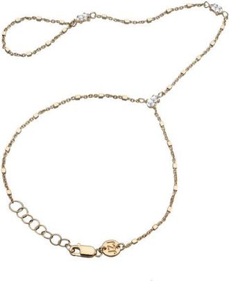 Jennifer Zeuner Dakota Hand Chain in Yellow Gold at Nordstrom