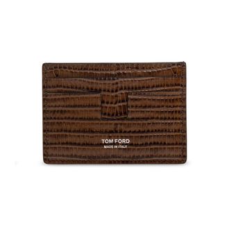 Tom Ford Heren, Accessoires, Bruin, Maat: ONE Size Leer