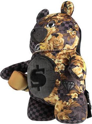 Sprayground GOLD FLORAL REMIX MONEYBEAR BACKPACK