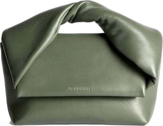J.W.Anderson Tassen, Dames, Groen, ONE Size, Medium Twister Bag