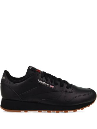 Reebok Classic leren low-top sneakers - Zwart