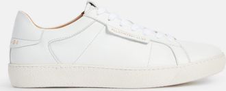 AllSaints Cow Leather Sheer Round Toe Leather Trainers, Size: UK 8/US 11/EU 41