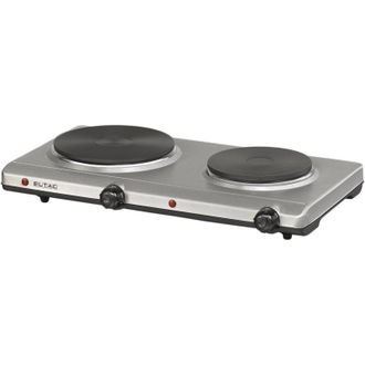Rommelsbacher eltac dk 29 piani di cottura Acciaio inox Piano di cottura elettrico / Piano di cottura elettrico a 2 zone