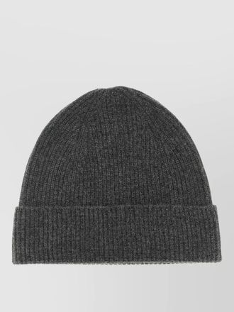 Ballantyne ribbed cashmere beanie