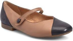 B&oslash;rn Pandora Mary Jane Flat in Brown Combo at Nordstrom Rack, Size 8.5