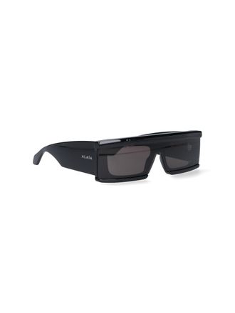 Alaia Womens Sunglasses Black Acetato